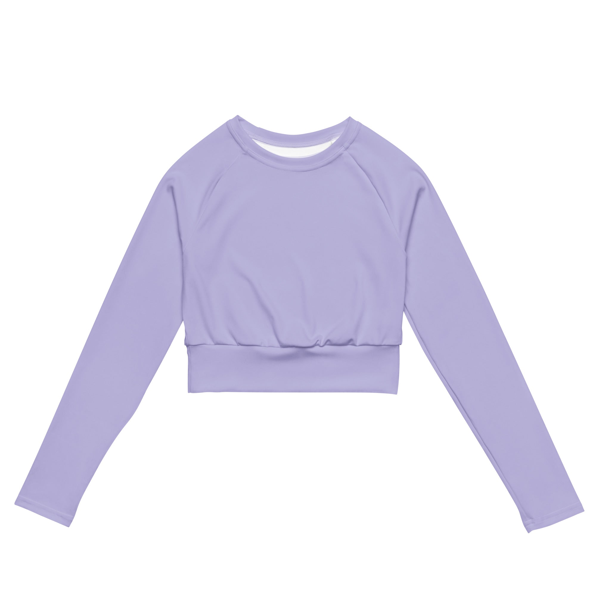 SHE REBEL - Melrose Lavender Recycled Crop Top UPF 50+